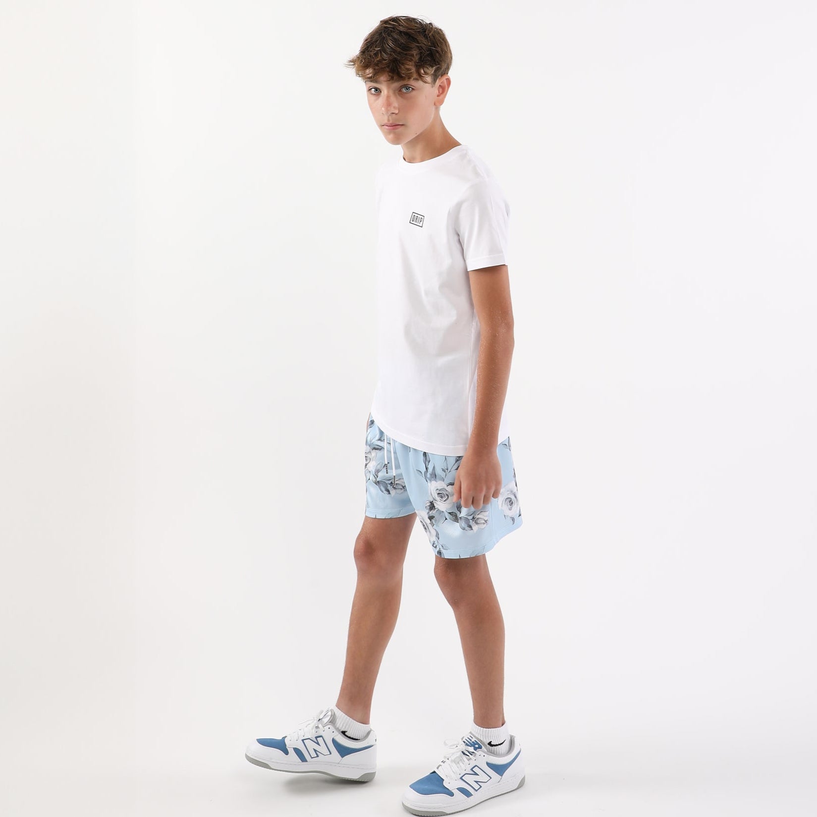 ROSE GARDEN SHORTS- UNIVERSITY BLUE