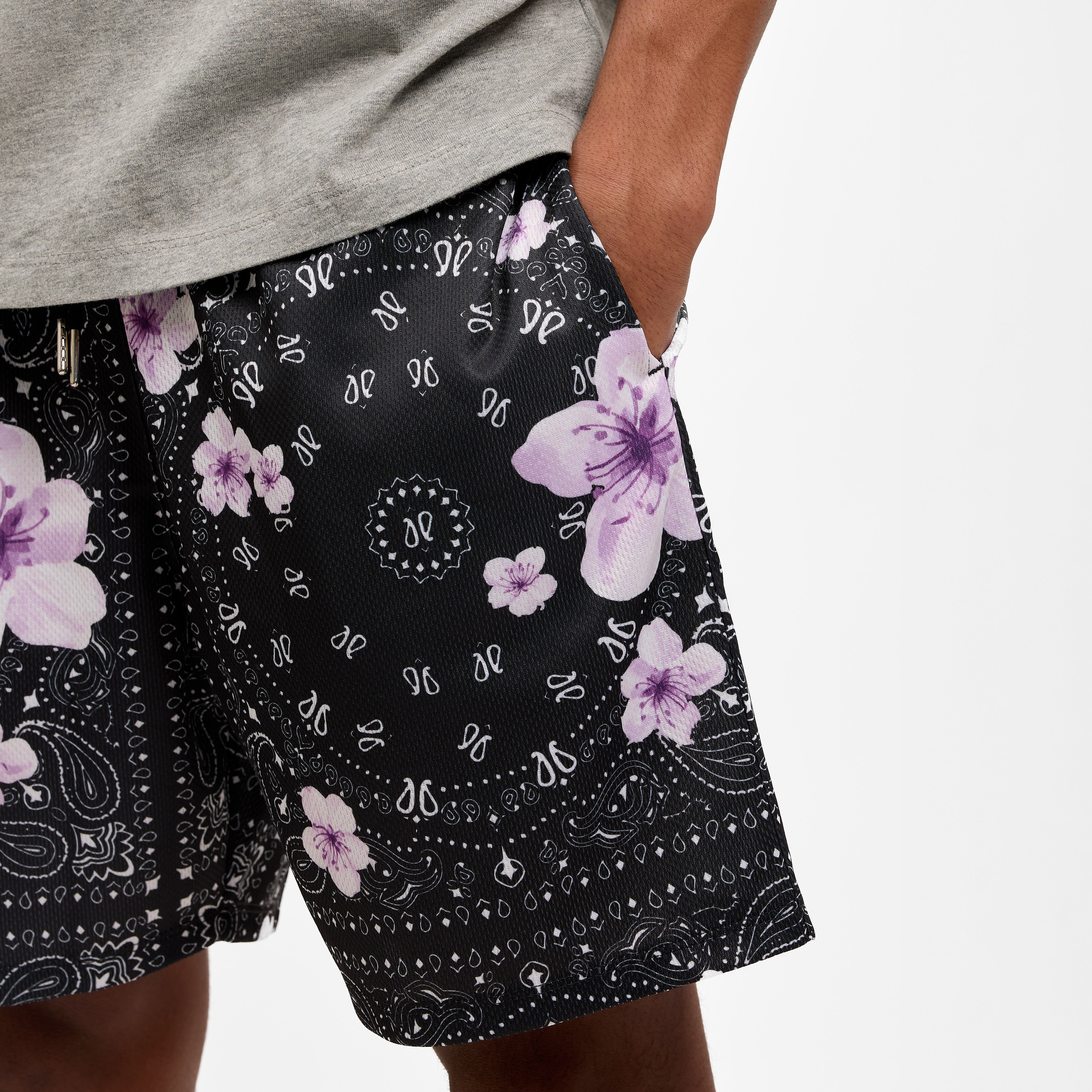 BANDANA BLOOM SHORTS
