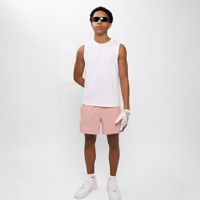 DRIP CORE TECH SHORTS - ROSE