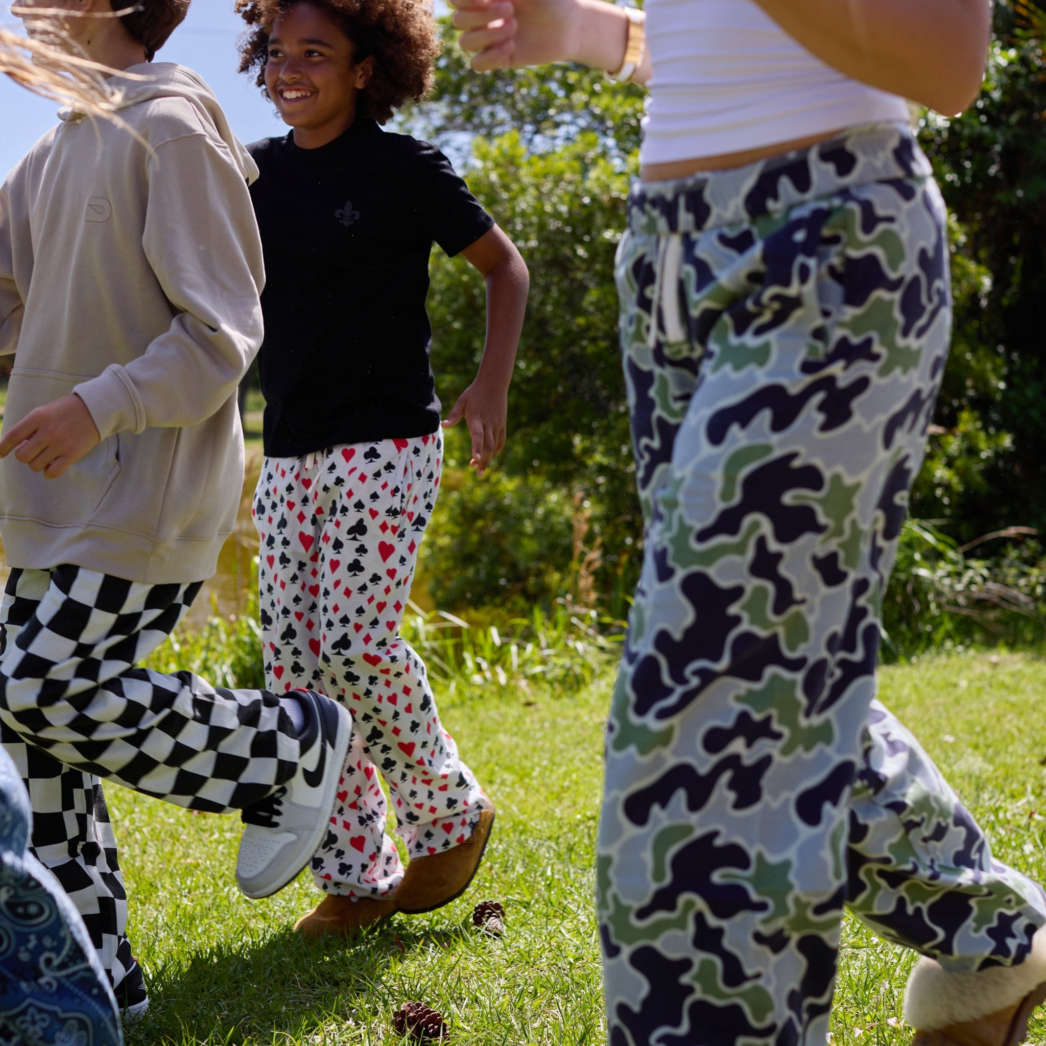 COZY LOUNGE PANTS-NAVY CAMO