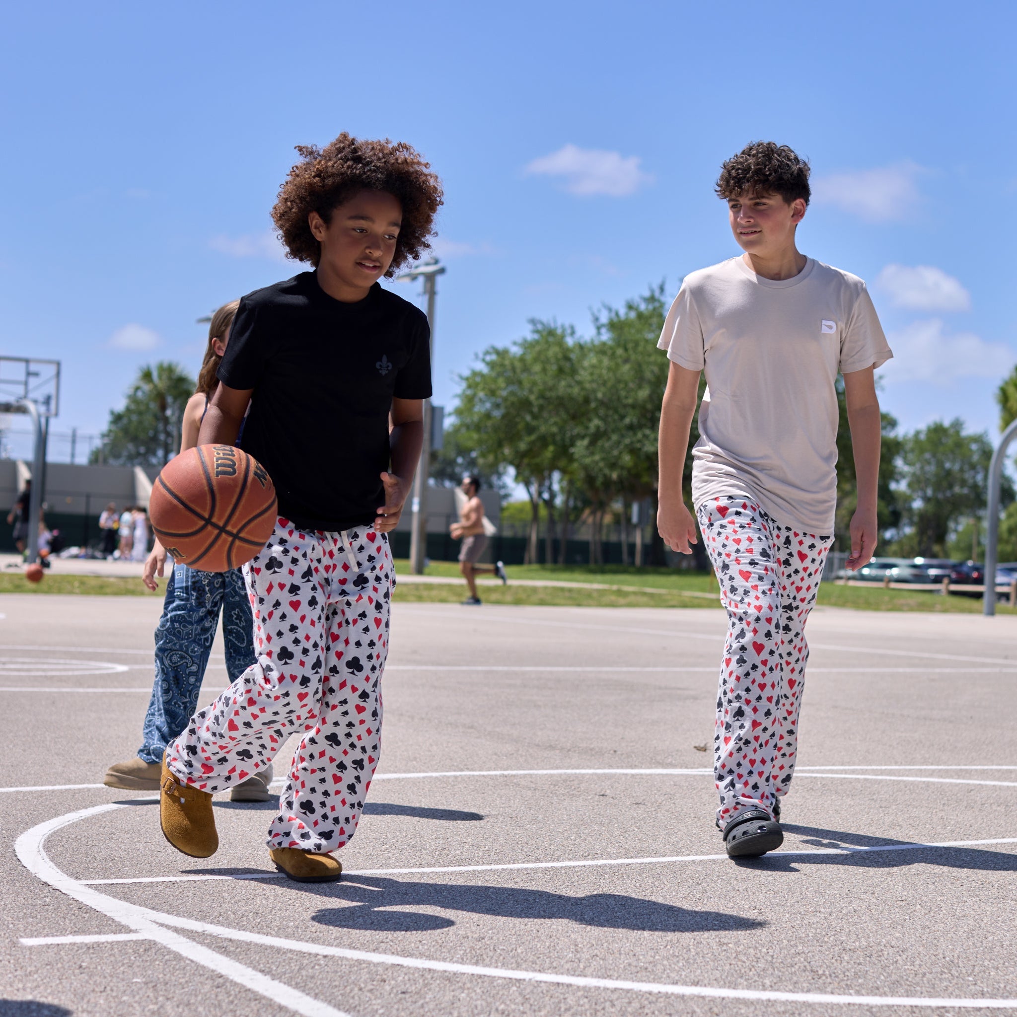 COZY LOUNGE PANTS-KING OF ACES