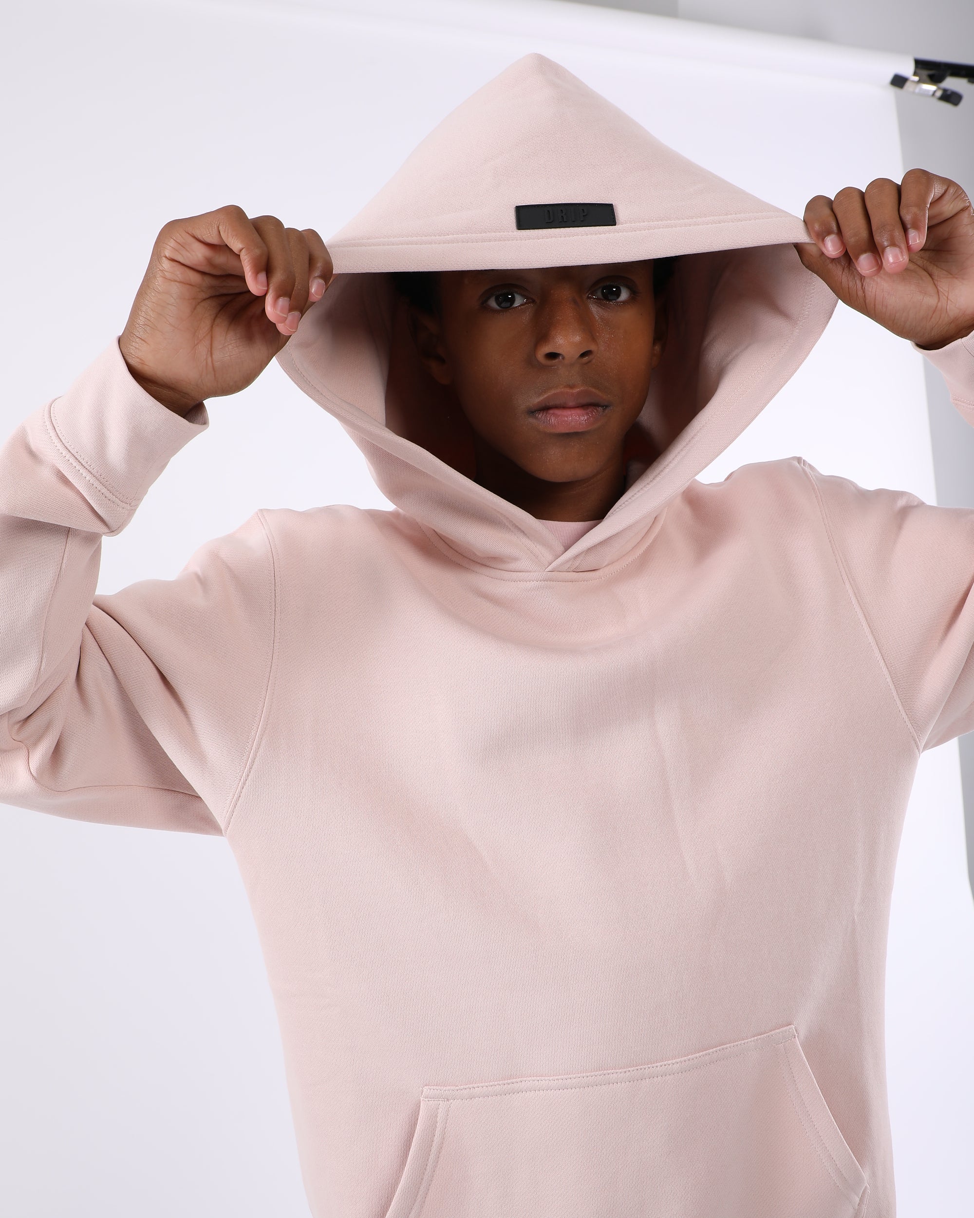 ANTIQUE GRAPHIC HOODIE- ROSE