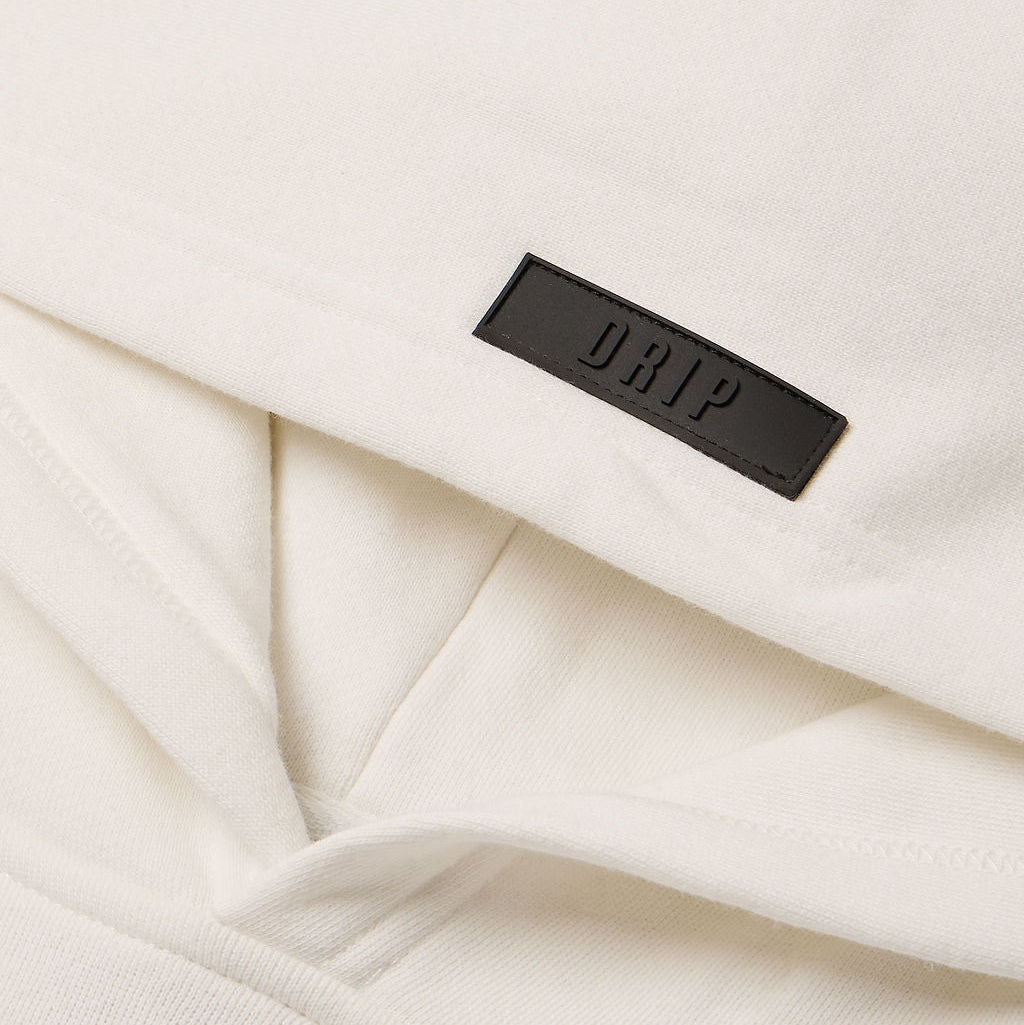 DRIP ICON HOODIE-WHITE
