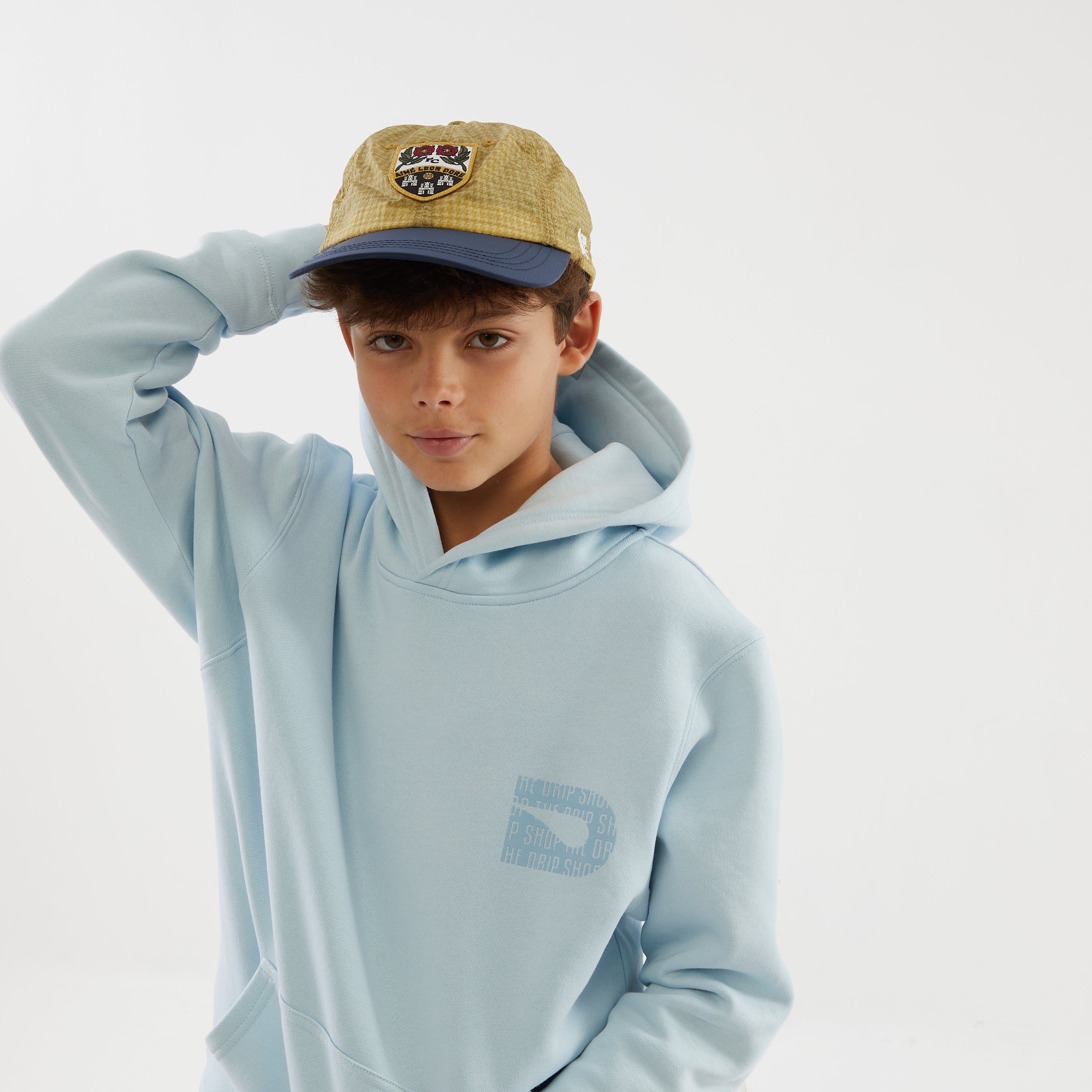 DRIP ICON HOODIE - SKY BLUE