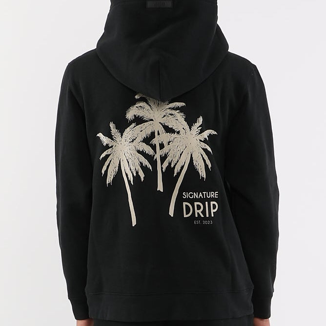 PALMS HOODIE- BLACK
