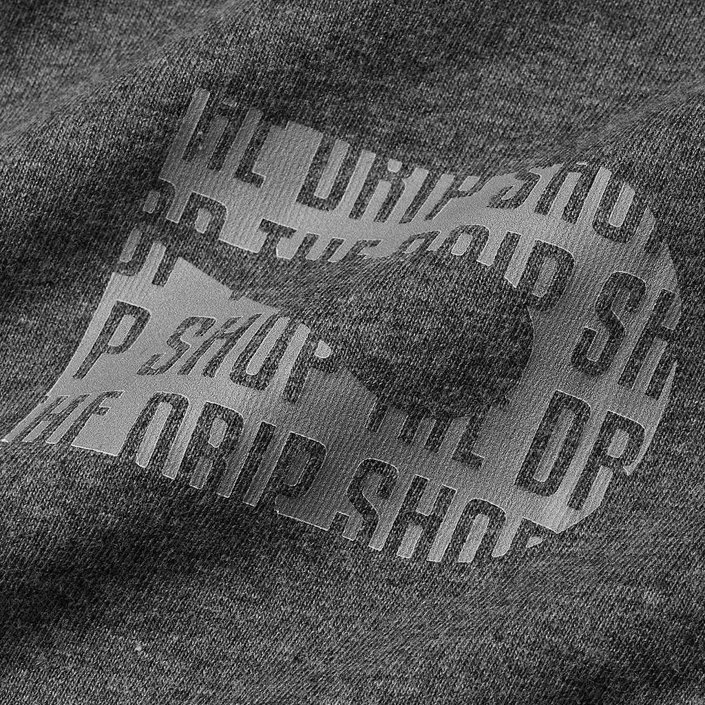 DRIP ICON TEE-CHARCOAL