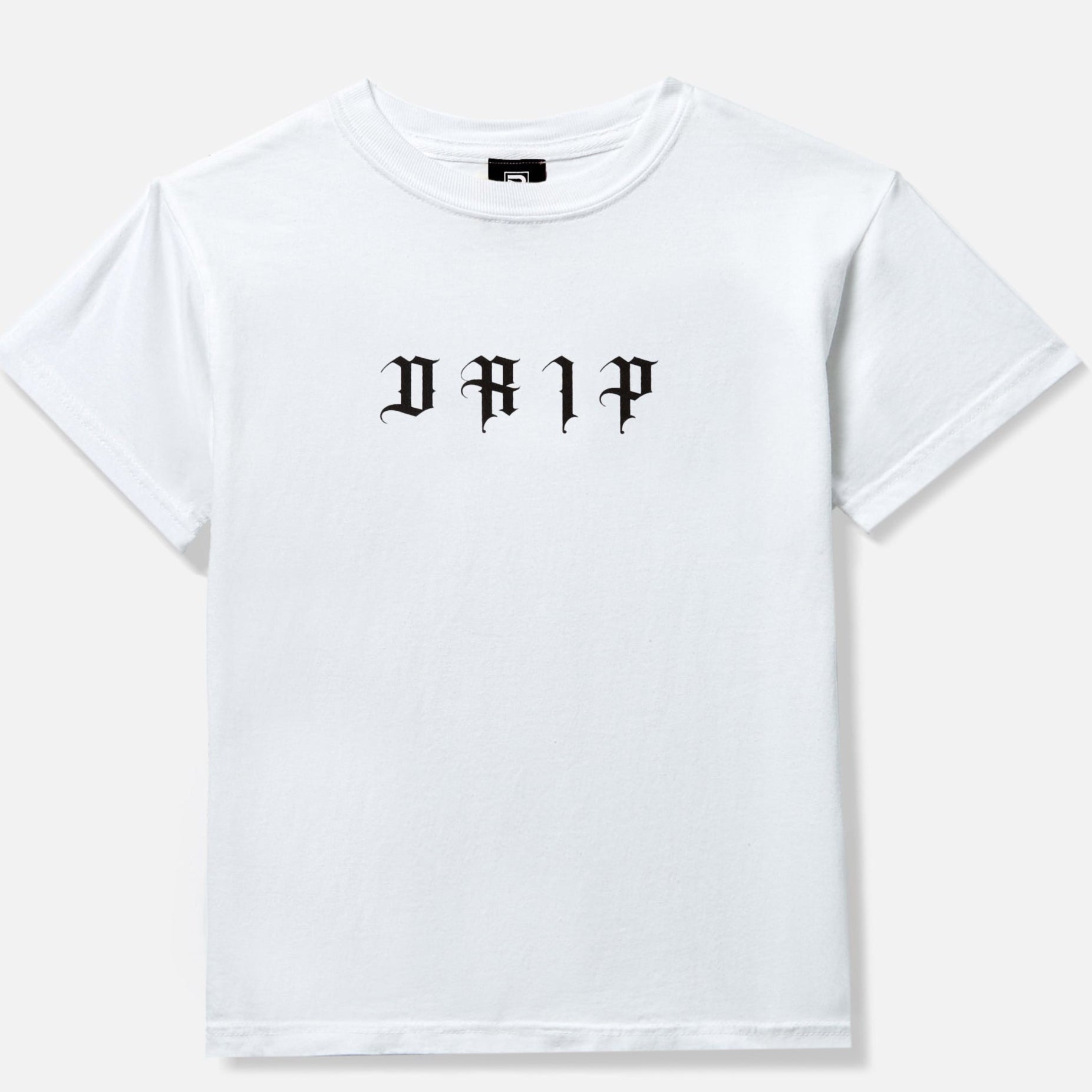 CIRCLE Ē DRIP T-SHIRT (WHITE) Drip T-Shirts in White | OG Squad