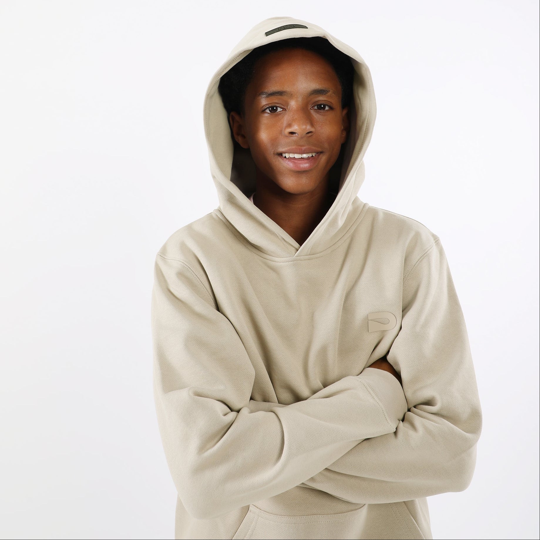 DRIP CORE HOODIE - SAND