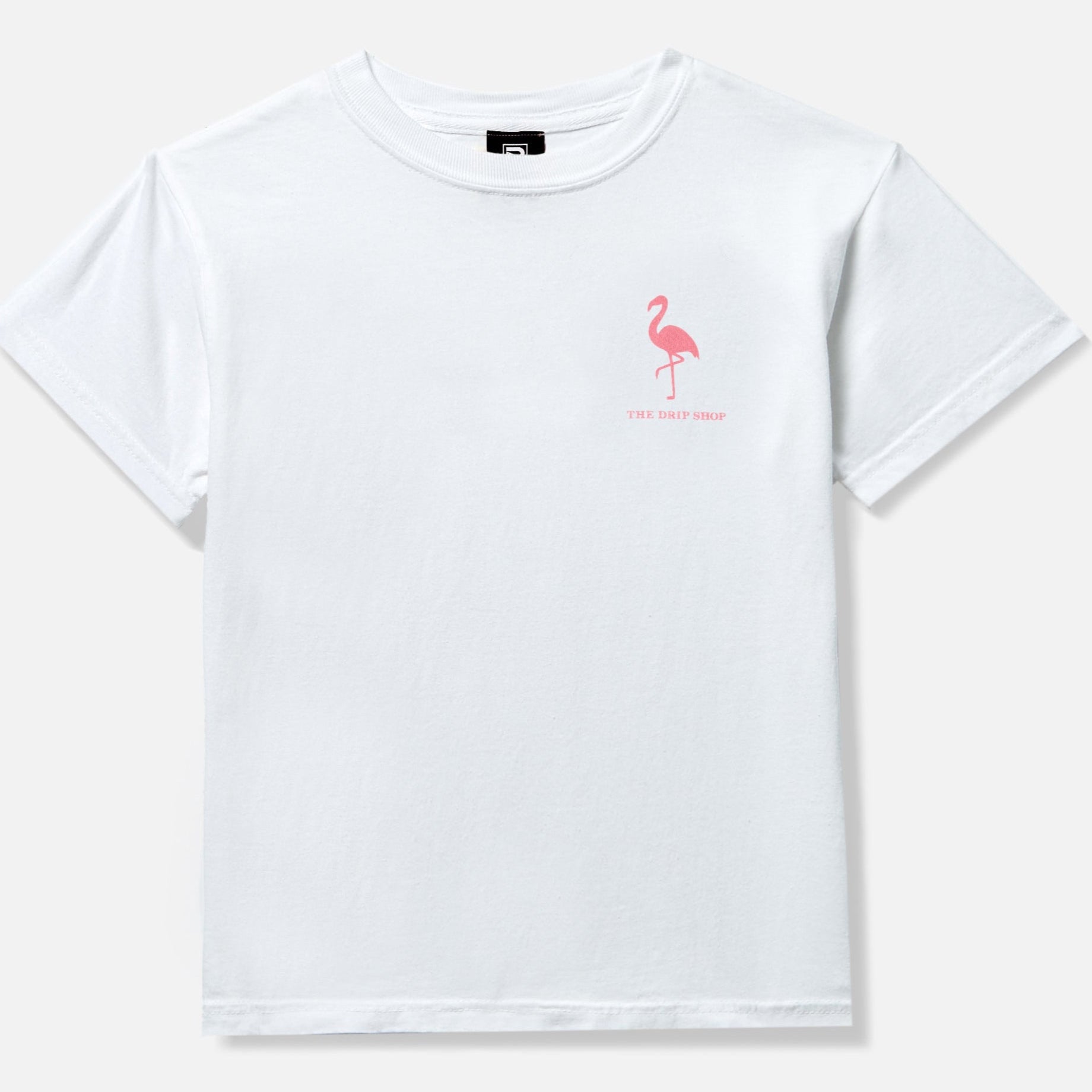 FLAMINGO DRIP TEE