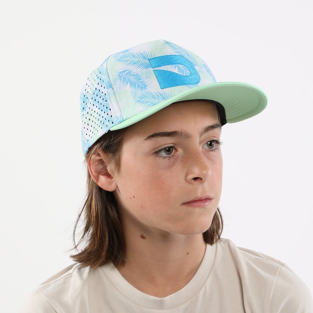OG Hat - Sky Blue Palms
