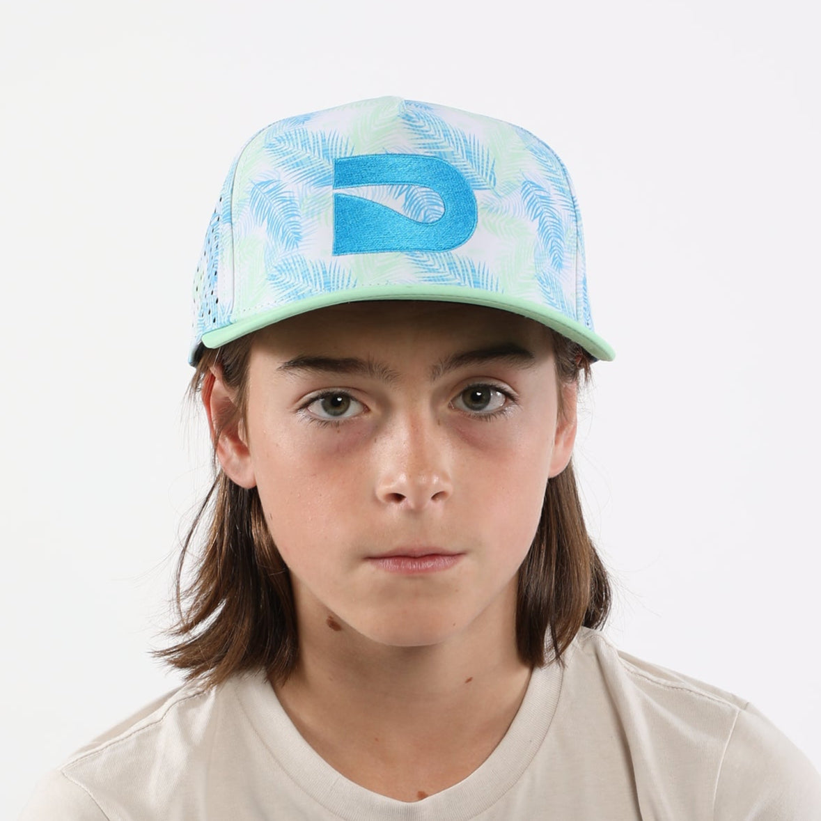 OG Hat - Sky Blue Palms