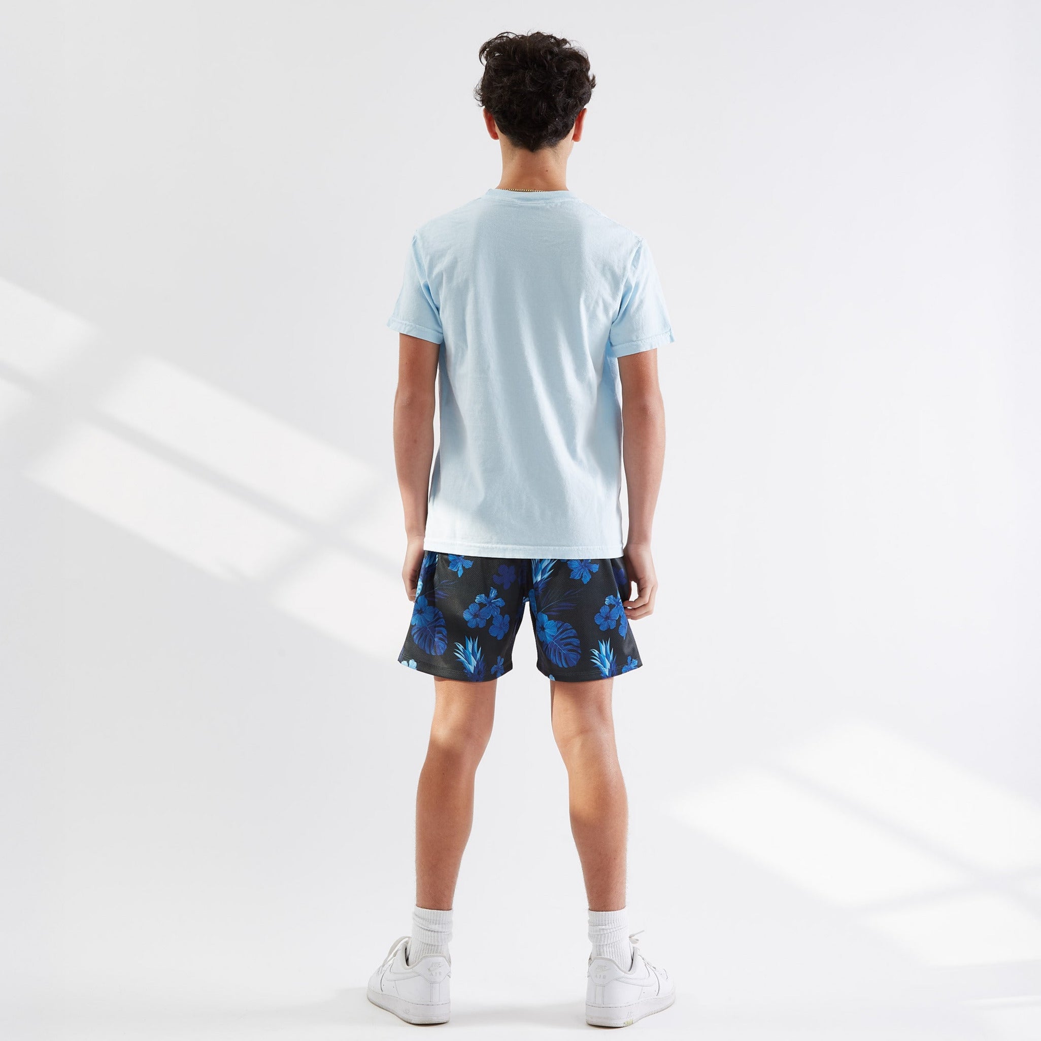 MIDNIGHT HIBISCUS SHORTS