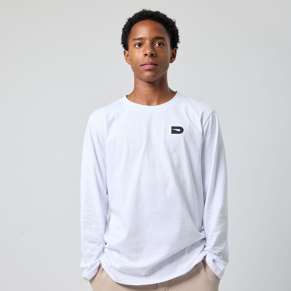 OG WHITE LONG SLEEVE TEE