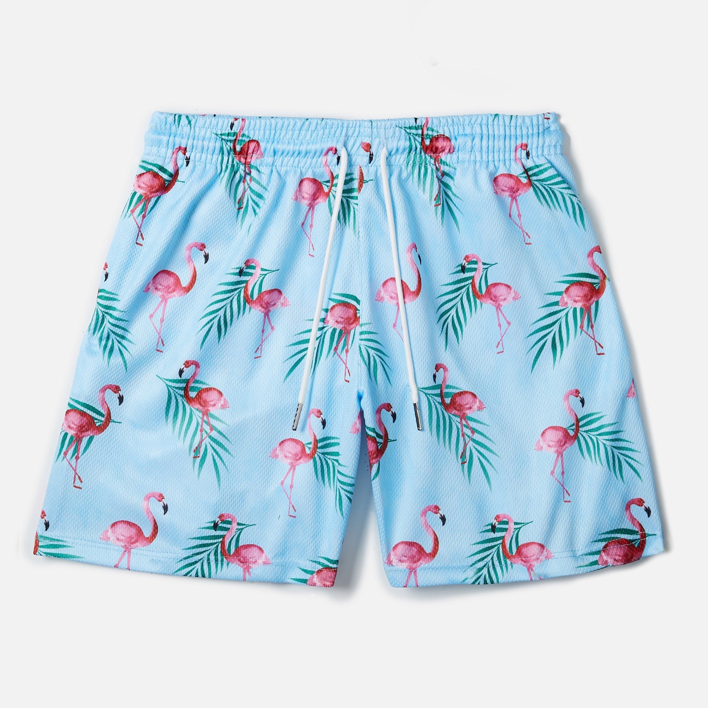 SKY FLAMINGO SHORTS