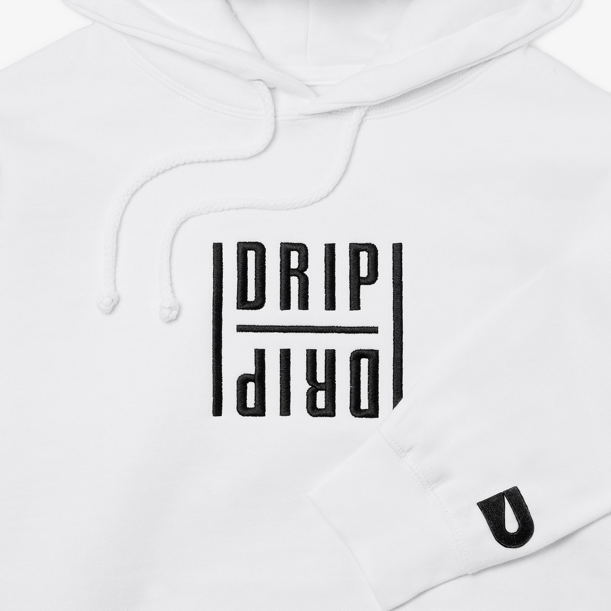 Signature DRIP Hoodie- White