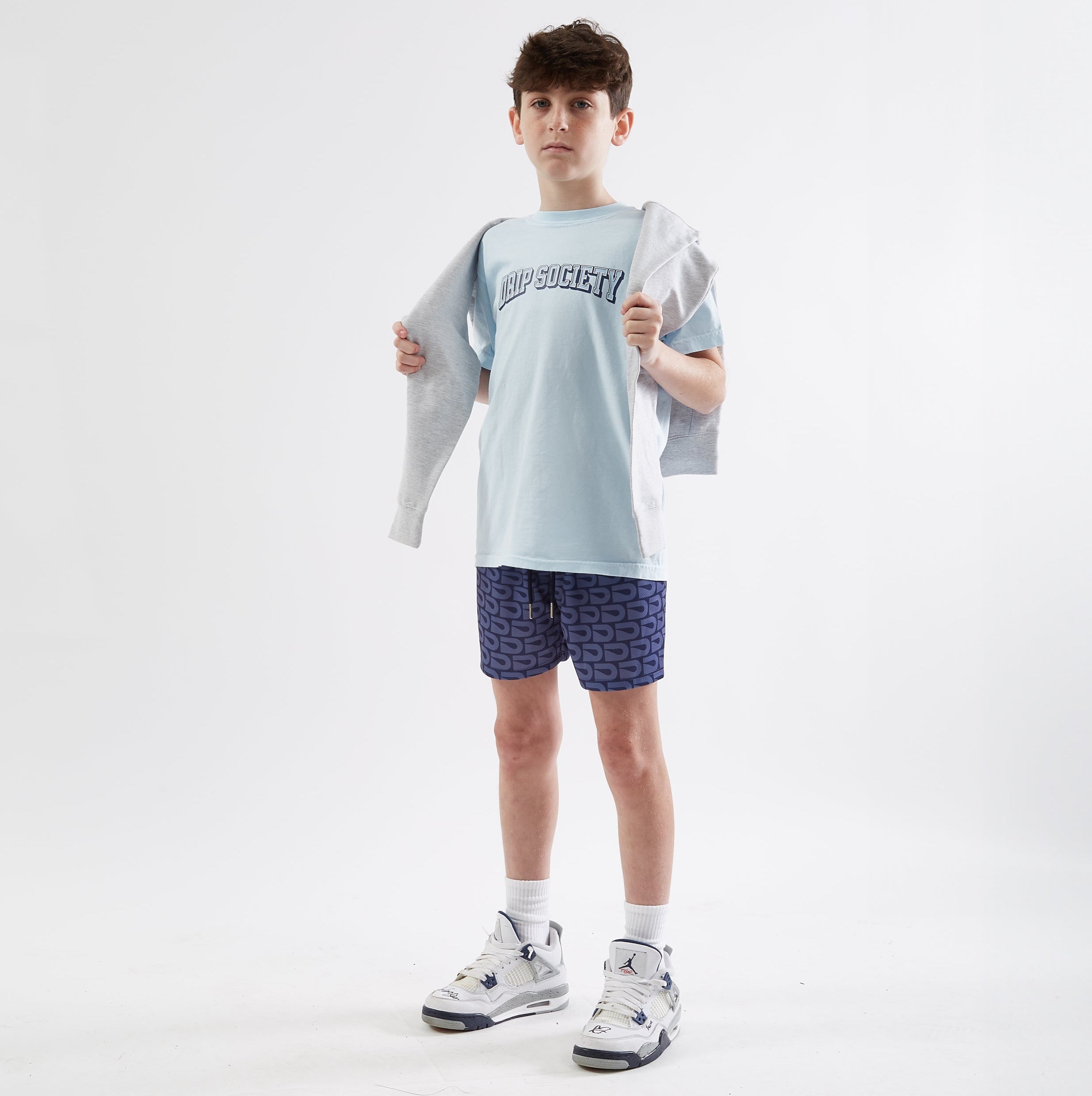 D ICON NAVY SHORTS