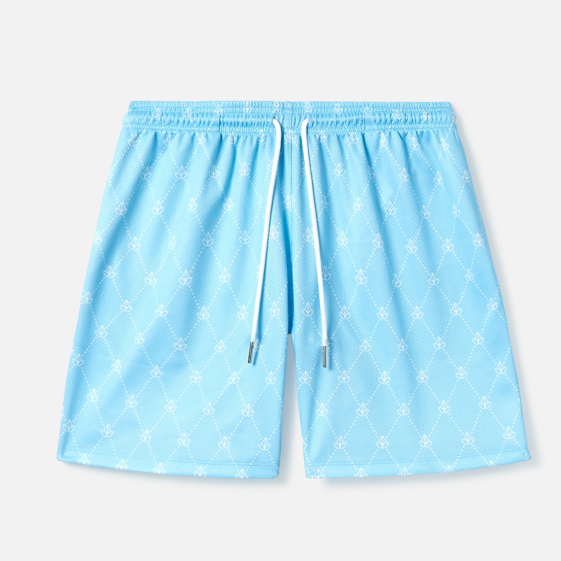 SKY DIAMOND MONOGRAM SHORTS