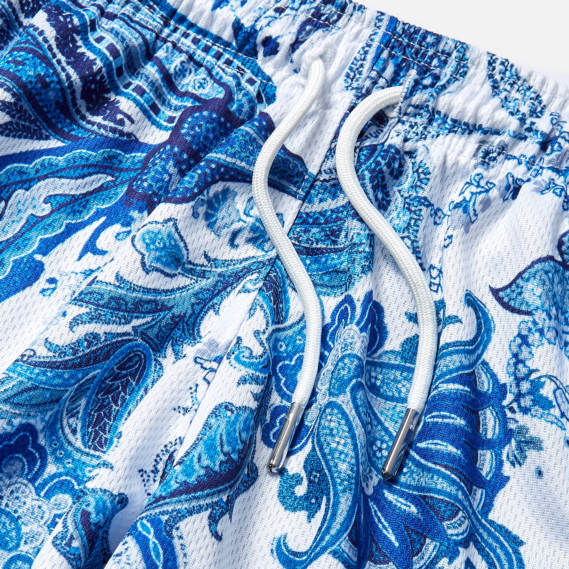 PAISLEY PARADISE SHORTS- Royal Blue