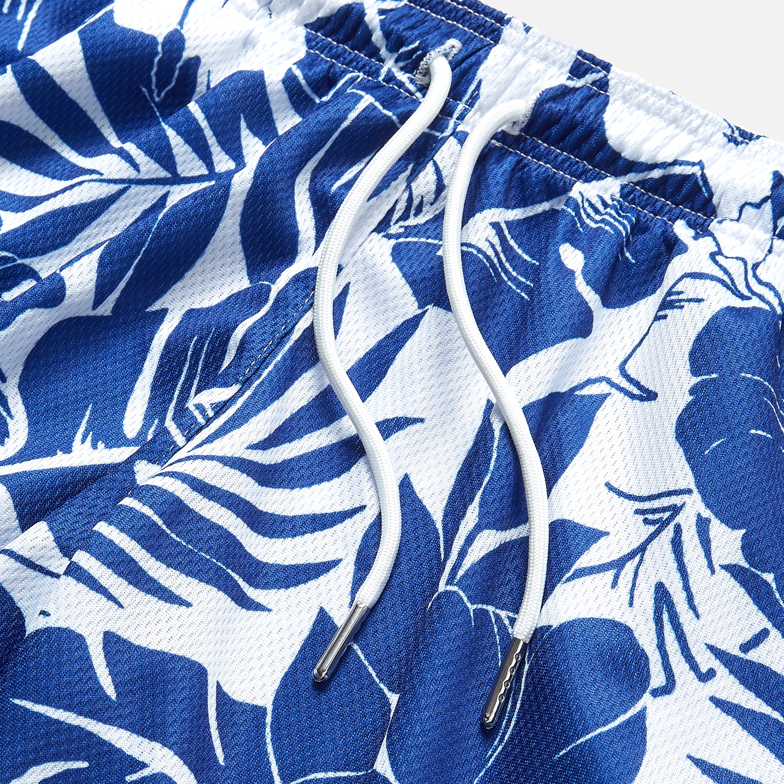 HIBISCUS HOLIDAY SHORTS- Royal Blue