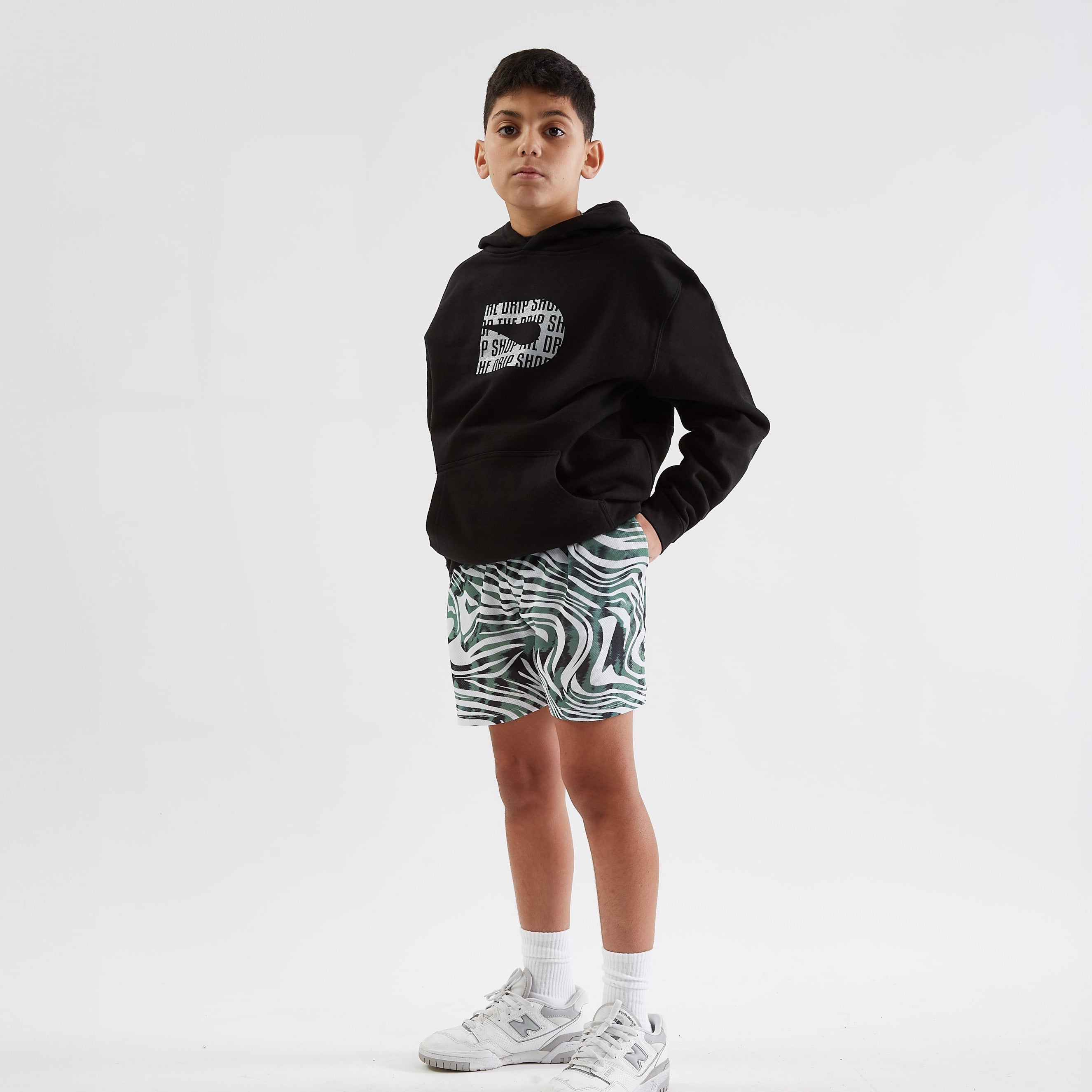 CAMO SWIRL SHORTS