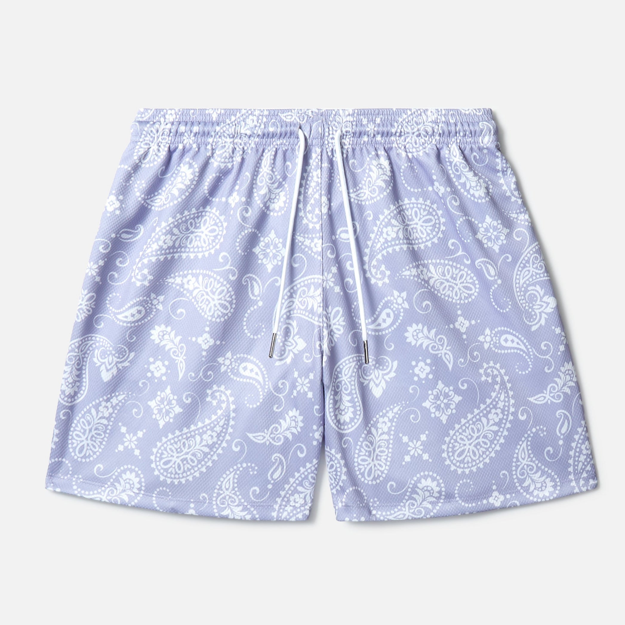 PAISLEY PARADISE SHORTS - LAVENDER