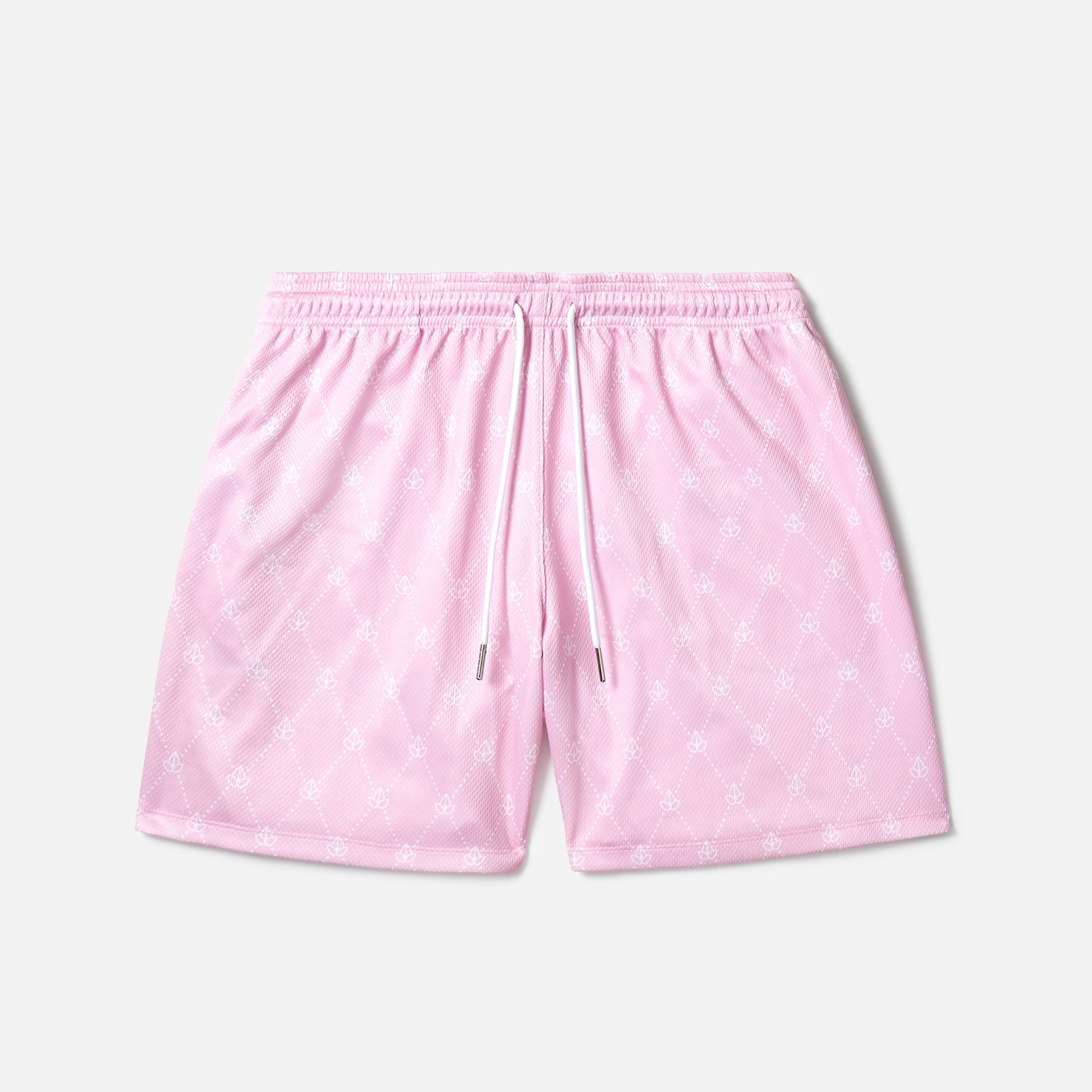 PINK DIAMOND MONOGRAM SHORTS